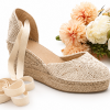 Brenda Crochet Beige