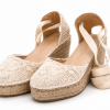 Brenda Crochet Beige