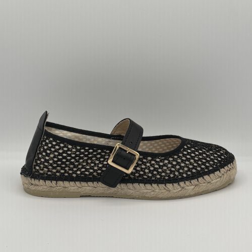 Mercedita rejilla oro negro