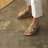 Sandalia mujer hebillas xl Sandalia suela yute